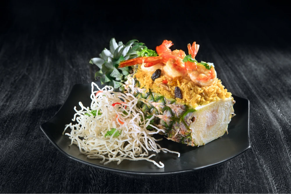 Pineapple Baked Rice