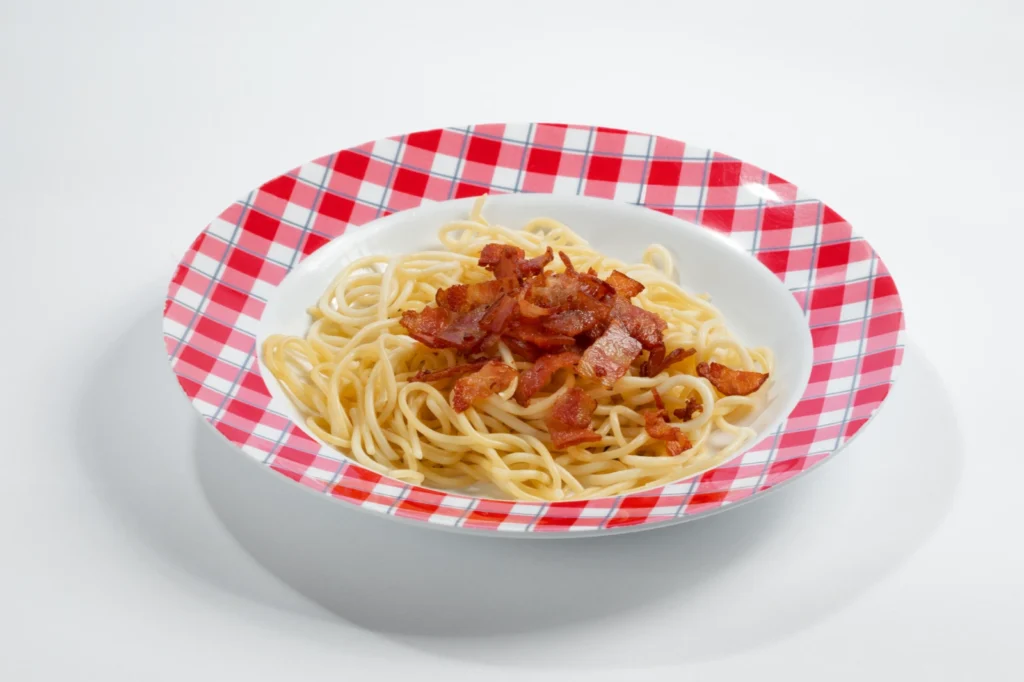 МАКАРОНЫ С БЕКОНОМ
