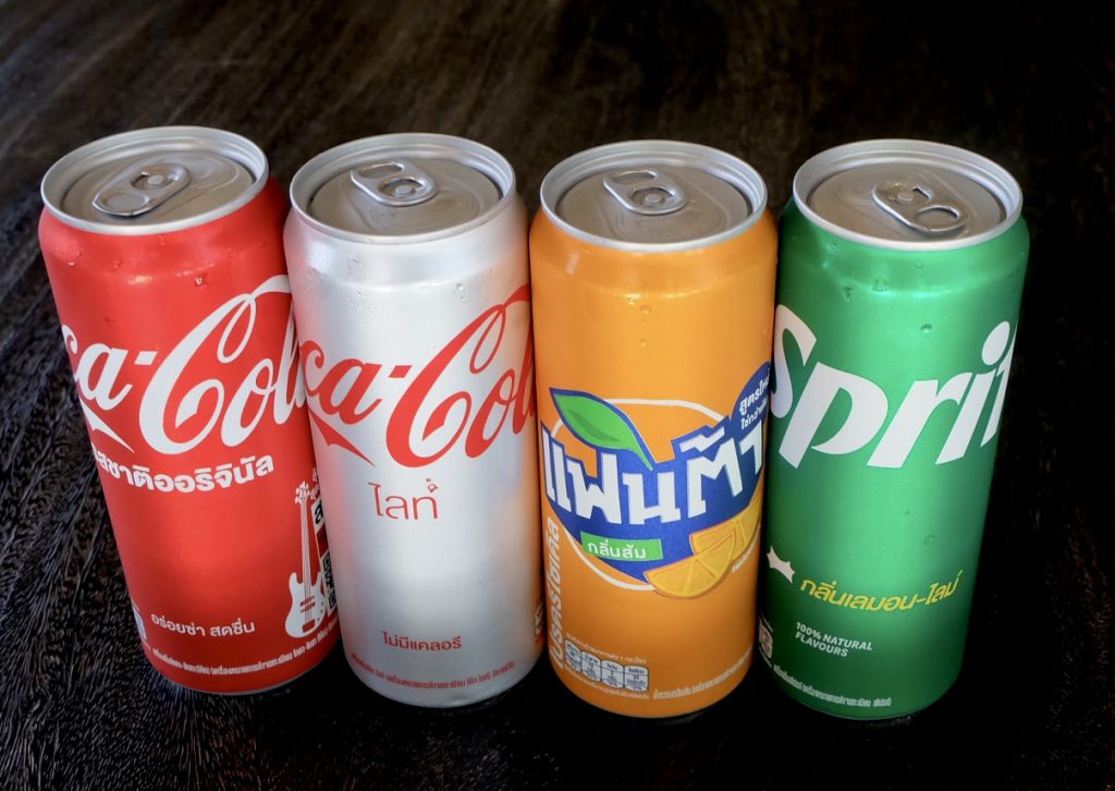 Coca Cola / Cola Light / Fanta / Sprite